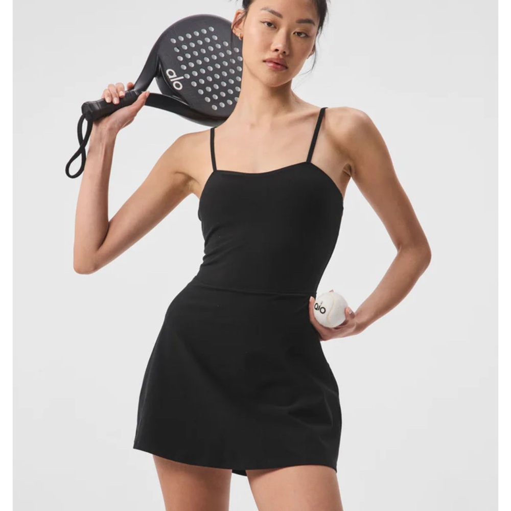 Alo Black Tennis Dress